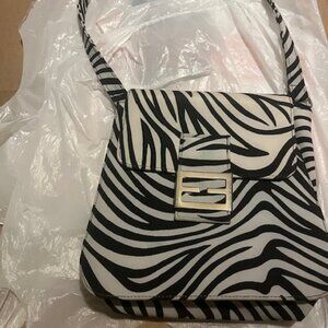 Zebra shoulder Strap Bag